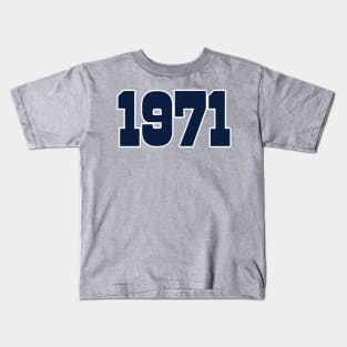 Dallas LYFE 1971 World Champs! Kids T-Shirt